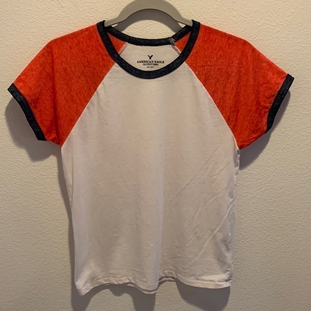 American Eagle Outfitters Womens Patriotic Top. Lightweight. Size Small.